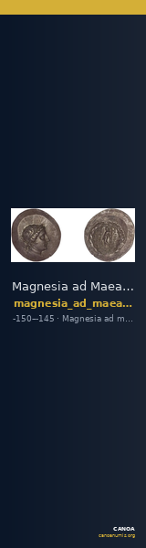 Magnesia ad Maeandrum Jones 1979 Herognetos Zopyrionos — CANOA