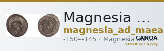 Magnesia ad Maeandrum Jones 1979 Herognetos Zopyrionos — CANOA