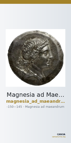 Magnesia ad Maeandrum Jones 1979 Pausanias Pausaniou — CANOA