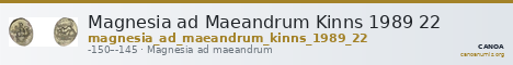 Magnesia ad Maeandrum Kinns 1989 22 — CANOA