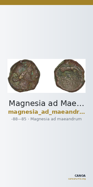 Magnesia ad Maeandrum Kinns 2006 3 — CANOA