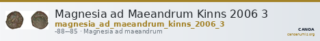 Magnesia ad Maeandrum Kinns 2006 3 — CANOA