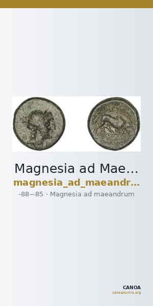 Magnesia ad Maeandrum Kinns 2006 4 — CANOA