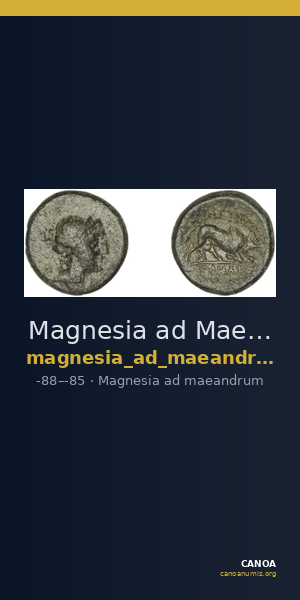 Magnesia ad Maeandrum Kinns 2006 4 — CANOA