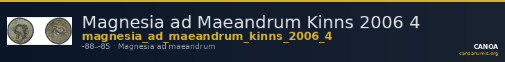 Magnesia ad Maeandrum Kinns 2006 4 — CANOA