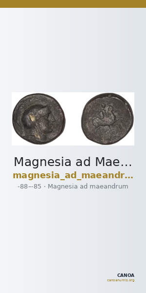 Magnesia ad Maeandrum Kinns 2006 5 — CANOA