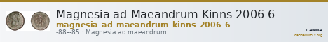 Magnesia ad Maeandrum Kinns 2006 6 — CANOA