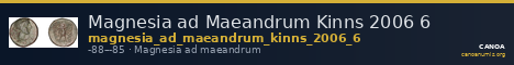 Magnesia ad Maeandrum Kinns 2006 6 — CANOA
