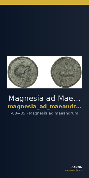 Magnesia ad Maeandrum Kinns 2006 pl.13 B — CANOA