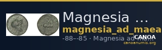 Magnesia ad Maeandrum Kinns 2006 pl.13 B — CANOA