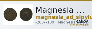 Magnesia ad Sipylum Hochard 2020 1.1.1038 — CANOA