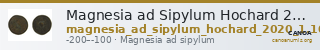 Magnesia ad Sipylum Hochard 2020 1.1.1038 — CANOA