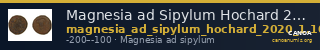 Magnesia ad Sipylum Hochard 2020 1.1.1039 — CANOA