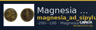 Magnesia ad Sipylum Hochard 2020 1.2.1040-1 — CANOA
