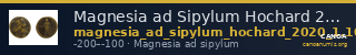 Magnesia ad Sipylum Hochard 2020 1.2.1040-1 — CANOA