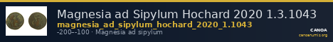 Magnesia ad Sipylum Hochard 2020 1.3.1043 — CANOA