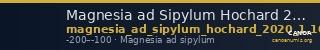 Magnesia ad Sipylum Hochard 2020 1.4.1045 — CANOA