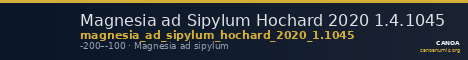 Magnesia ad Sipylum Hochard 2020 1.4.1045 — CANOA