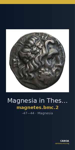 Magnesia in Thessaly BMC Magnetes 2 — CANOA