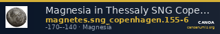 Magnesia in Thessaly SNG Copenhagen Magnetes 155-156 — CANOA