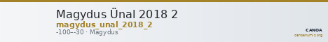 Magydus Ünal 2018 2 — CANOA