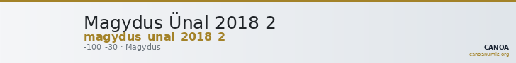 Magydus Ünal 2018 2 — CANOA