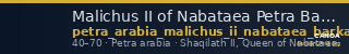Malichus II of Nabataea Petra Barkay 2019 193, 195-211 — CANOA