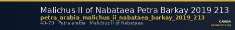 Malichus II of Nabataea Petra Barkay 2019 213 — CANOA