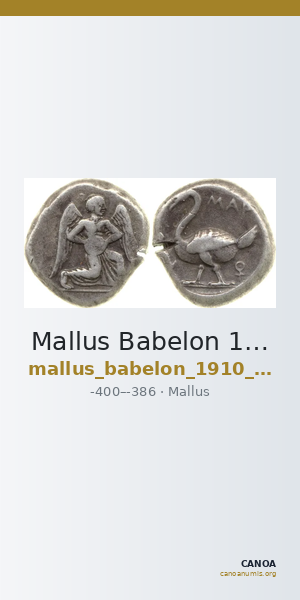 Mallus Babelon 1910 1395-1403 — CANOA