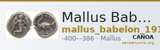 Mallus Babelon 1910 1395-1403 — CANOA
