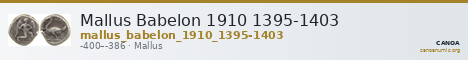 Mallus Babelon 1910 1395-1403 — CANOA