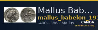 Mallus Babelon 1910 1409 — CANOA