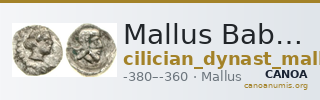 Mallus Babelon 1910 567-9 — CANOA