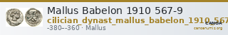 Mallus Babelon 1910 567-9 — CANOA