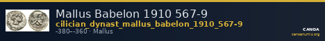 Mallus Babelon 1910 567-9 — CANOA