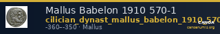 Mallus Babelon 1910 570-1 — CANOA