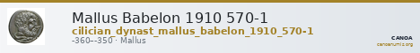 Mallus Babelon 1910 570-1 — CANOA
