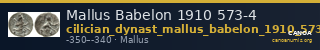 Mallus Babelon 1910 573-4 — CANOA