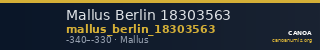 Mallus Berlin 18303563 — CANOA