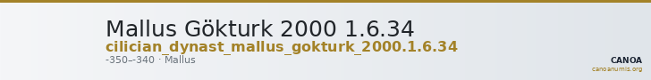 Mallus Gökturk 2000 1.6.34 — CANOA