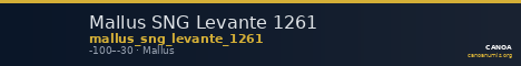 Mallus SNG Levante 1261 — CANOA