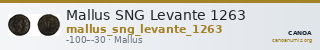 Mallus SNG Levante 1263 — CANOA