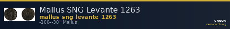 Mallus SNG Levante 1263 — CANOA