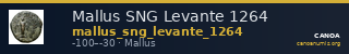 Mallus SNG Levante 1264 — CANOA