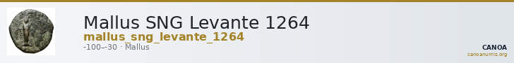 Mallus SNG Levante 1264 — CANOA