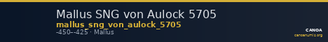 Mallus SNG von Aulock 5705 — CANOA