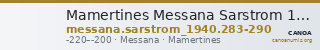 Mamertines Messana Sarstrom 1940 283-290 — CANOA