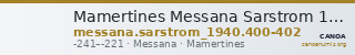 Mamertines Messana Sarstrom 1940 400-402 — CANOA
