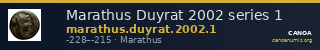 Marathus Duyrat 2002 series 1 — CANOA