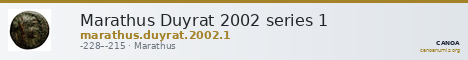Marathus Duyrat 2002 series 1 — CANOA